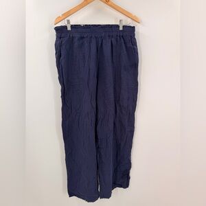 Rails Leon Crop Pant Admiral Blue Women’s Size L